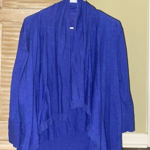 blue CAbi cardigan